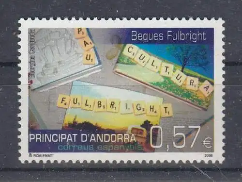 Andorra spanische Post  Nr 335 Postfrisch / **