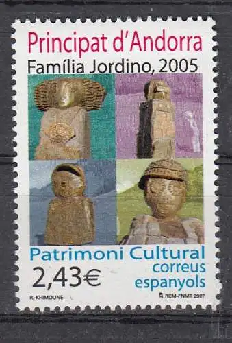 Andorra spanische Post  Nr 342 Postfrisch / **