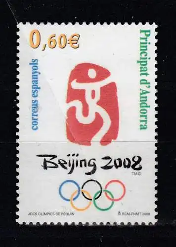 Andorra spanische Post  Nr 353 Postfrisch / **