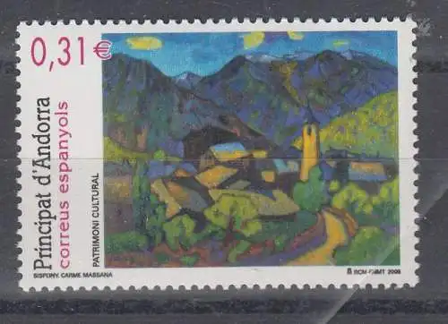 Andorra spanische Post  Nr 355 Postfrisch / **
