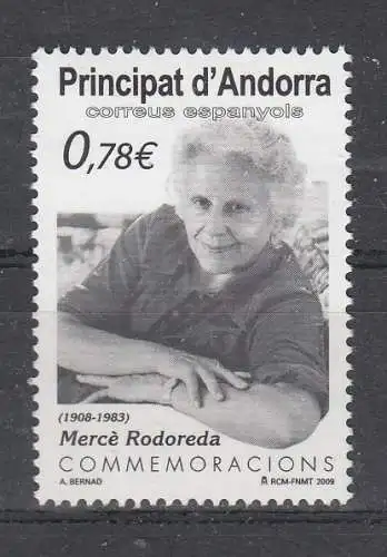 Andorra spanische Post  Nr 359 Postfrisch / **