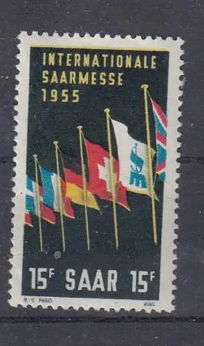 Saargebiet/Saarland  Nr 359 Postfrisch / **
