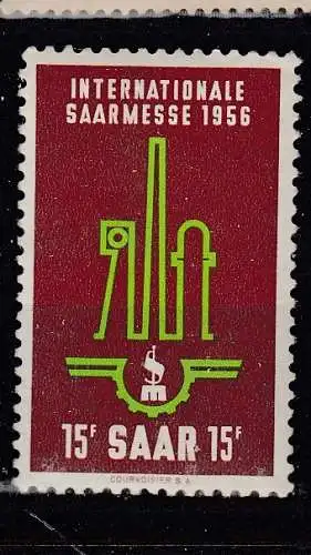Saargebiet/Saarland  Nr 368 Postfrisch / **