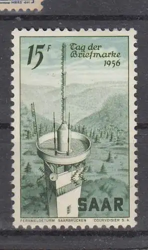 Saargebiet/Saarland  Nr 369 Postfrisch / **