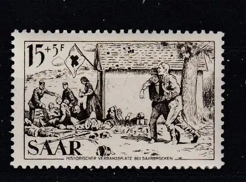 Saargebiet/Saarland  Nr 370 Postfrisch / **