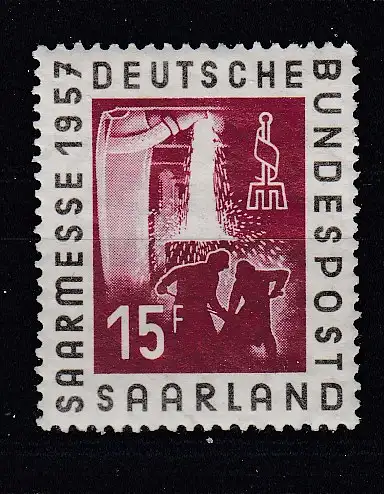 Saargebiet/Saarland  Nr 400 Postfrisch / **