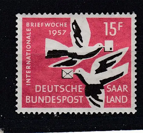 Saargebiet/Saarland  Nr 408 Postfrisch / **