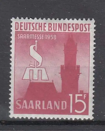 Saargebiet/Saarland  Nr 435 Postfrisch / **