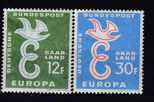 Saargebiet/Saarland  Nr 439/40 Postfrisch / **