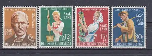 Saargebiet/Saarland  Nr 441/44 Postfrisch / **