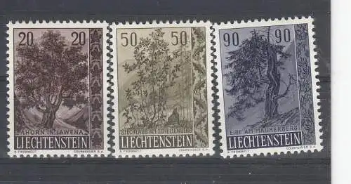Liechtenstein  Nr 371/73 Postfrisch / **