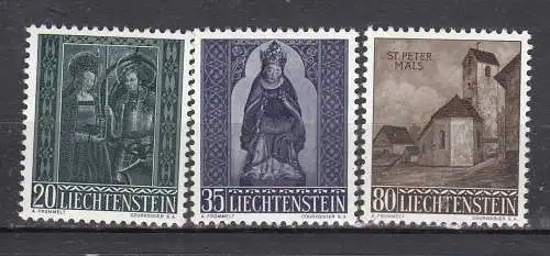 Liechtenstein  Nr 374/76 Postfrisch / **