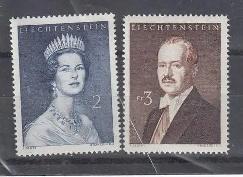 Liechtenstein  Nr 402/03 Postfrisch / **
