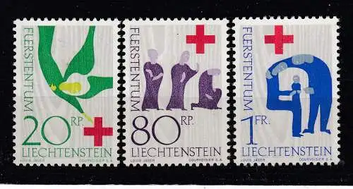 Liechtenstein  Nr 428/30 Postfrisch / **