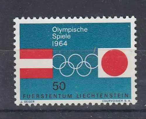 Liechtenstein  Nr 437 Postfrisch / **
