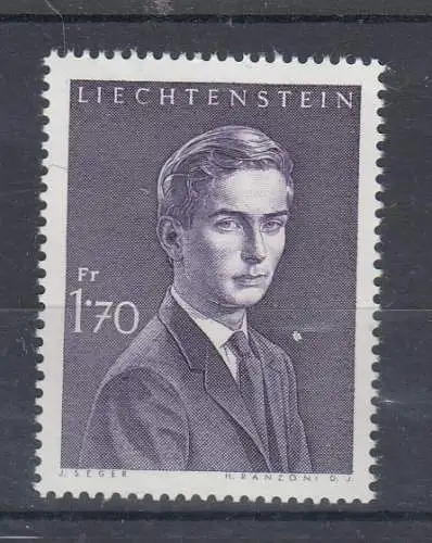 Liechtenstein  Nr 439 Postfrisch / **