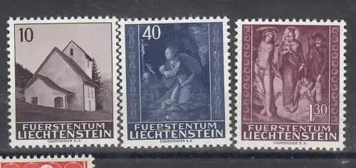 Liechtenstein  Nr 445/47 Postfrisch / **