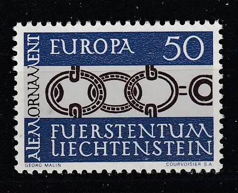 Liechtenstein  Nr 454 Postfrisch / **