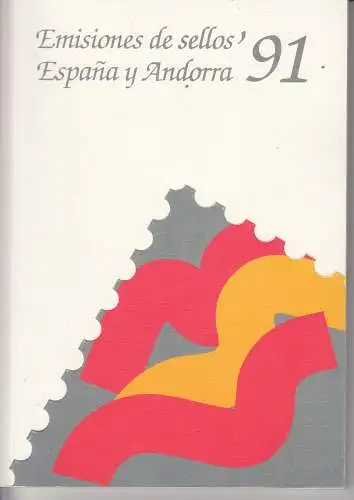 Spanien 1991 Nr Jahrbuch Spanien / Andorra 1991postfrissch Postfrisch / **