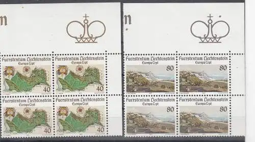 Liechtenstein  Nr 667/68 Vb Postfrisch / **