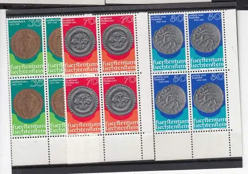 Liechtenstein  Nr Vb 677/79 Postfrisch / **