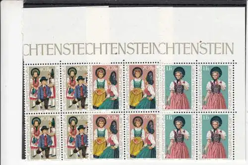 Liechtenstein  Nr Vb 684/86 Postfrisch / **