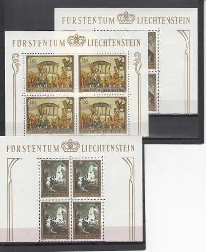 Liechtenstein  Nr Vb 717/19 Postfrisch / **