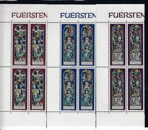 Liechtenstein  Nr Vb 720/22 Postfrisch / **