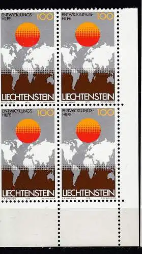 Liechtenstein  Nr Vb 730 Postfrisch / **