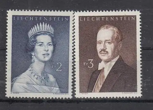 Liechtenstein  Nr 401/02 Postfrisch / **