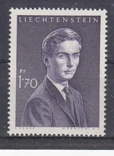 Liechtenstein  Nr 439 Postfrisch / **