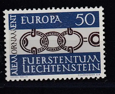 Liechtenstein  Nr 454 Postfrisch / **