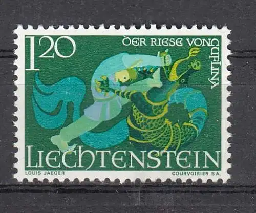 Liechtenstein  Nr 477 Postfrisch / **