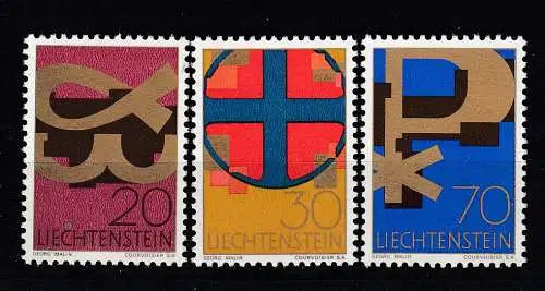 Liechtenstein  Nr 482/84 Postfrisch / **