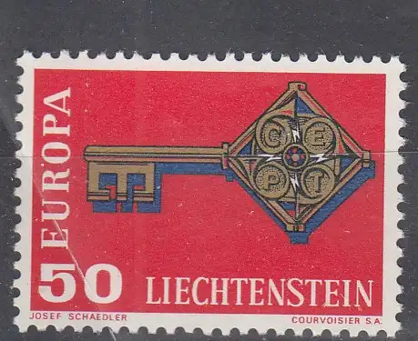 Liechtenstein  Nr 495 Postfrisch / **
