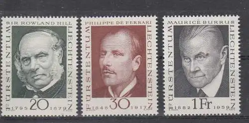 Liechtenstein  Nr 503/05 Postfrisch / **