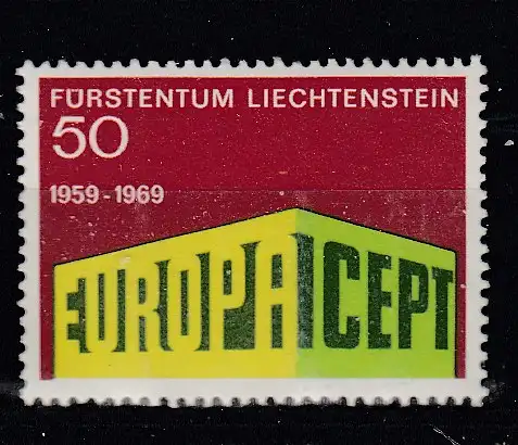 Liechtenstein  Nr 507 Postfrisch / **