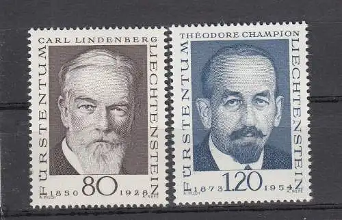 Liechtenstein  Nr 512/13 Postfrisch / **