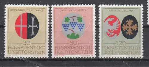 Liechtenstein  Nr 548/50 Postfrisch / **