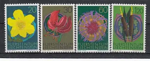 Liechtenstein  Nr 560/63 Postfrisch / **