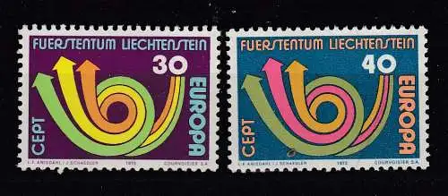 Liechtenstein  Nr 579/80 Postfrisch / **