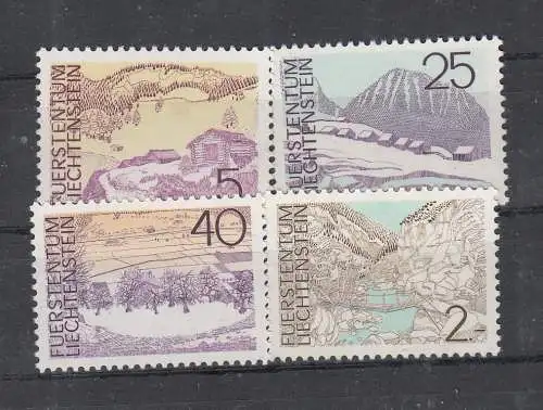 Liechtenstein  Nr 596/99 Postfrisch / **