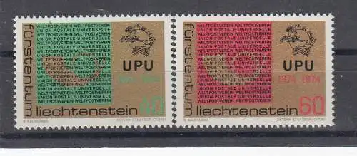 Liechtenstein  Nr 607/08 Postfrisch / **