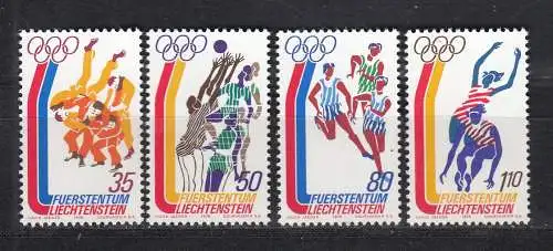 Liechtenstein  Nr 651/54 Postfrisch / **