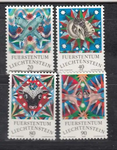 Liechtenstein  Nr 658/61 Postfrisch / **