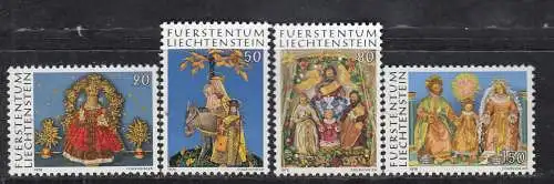 Liechtenstein  Nr 662/65 Postfrisch / **