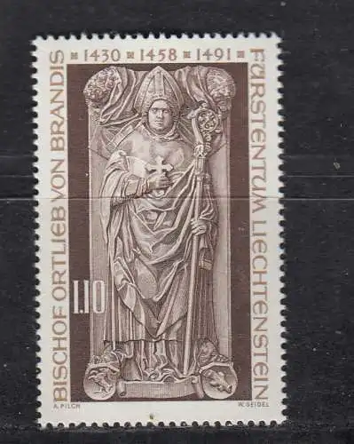 Liechtenstein  Nr 666 Postfrisch / **