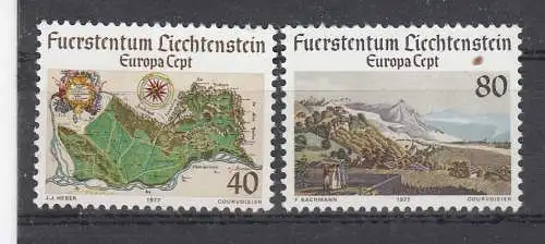 Liechtenstein  Nr 667/68 Postfrisch / **