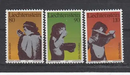 Liechtenstein  Nr 725/27 Postfrisch / **