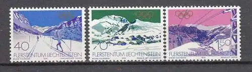 Liechtenstein  Nr 735/37 Postfrisch / **